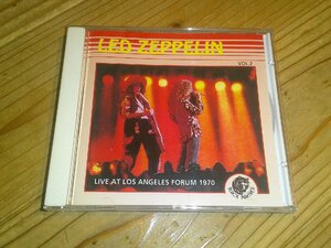 ●即決！CD：LED ZEPPELIN LIVE AT LOS ANGELES FORUM 1970 VOL.2 レッド・ツェッペリン