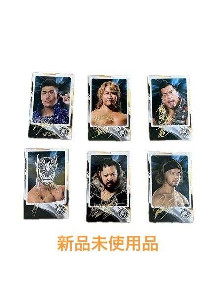 新日本プロレス チェキ風カード マッスルカルパス