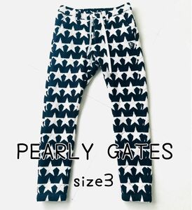 ★大人気★ PEARLY GATES パーリーゲイツ 中綿ニットパンツ 3