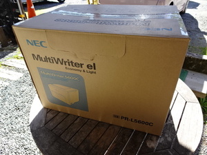 NEC　カラープリンタ　MultiWriter 5600C（型番：PR-L5600C）未使用　現状