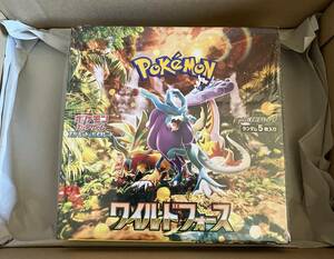 新品 ポケセンオンライン 当選品 ポケモンカード ワイルドフォース 1box シュリンク付