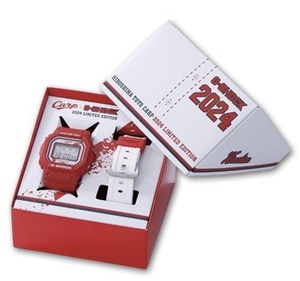 新品 未開封 G-SHOCK 広島カープ 2024年モデル DW-5600 CARP 腕時計 watch 1800個 限定 カープ 赤ヘル DW5600 広島東洋カープ