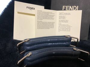 * трудно найти * прекрасный товар * Fendi FENDI Rimowa RIMOWA чемодан ограничение сотрудничество FF Logo руль темно-синий 