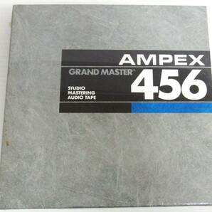 【送料無料】【未開封】AMPEX 456 GRAND MASTER 1/4 X1200 7号 178mm リールテープ STUDIO MASTERING AUDIO TAPE kdの画像1