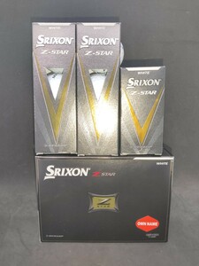 SRIXON Z STAR ゴルフボール 1ダース + 2球 14球 ホワイト ゼットスター ☆084