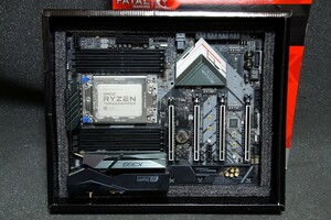  【怪物32コア64スレッド】AMD Ryzen Threadripper 2990WX X399 Socket TR4 とマザーボードセット ジャンク！