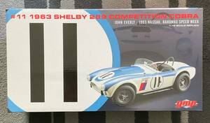 GMP 1:12 1963 シェルビー コブラ Shelby 289 Competition Cobra CSX2011 #11 John Everly/1963 Nassau Bahamas