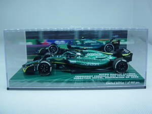 送料350円～ MINICHAMPS CKモデル別注 1/43 ASTON MARTIN F1 AMR22 AUSTRALIAN GP 2022 #5 S.VETTEL アストンマーティン ベッテル