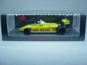 送料350円～ spark 1/43 Fittipaldi F8 5ht Italian GP 1980 #21 K.Rosberg フィッティパルディ ケケ・ロズベルグ イタリアGP