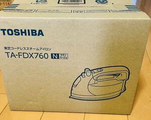 [ new goods * unopened ] Toshiba TOSHIBA cordless steam iron [ hanger Schott with function ] satin beige TA-FDX760-N