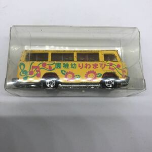 トミカ　ひまわり幼稚園　バス　ミニカー　レトロ　中古　No.60 TOMY JAPAN