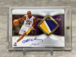 ★Kobe Bryant★激レア！最高級版100枚限定直書きサイン・3色パッチ★2006-07 Exquisite Collection Patch Autograph / Lakers コービー