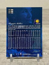 ★Reggie Miller★高級版パラレルカード★1997-98 Flair Showcase Row1 #57 【 レジー・ミラー 】Indiana Pacers_画像2