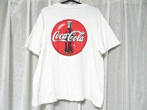 希少 90年代 ビンテージ コカ・コーラ ポケT Tシャツ レトロ 当時物