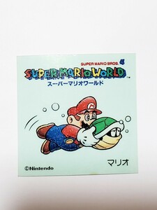 【非売品】スーパーマリオワールド マリオ① Nintendo トップ製菓【絶品】