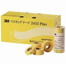 ３M　マスキングテープ　243J　PLUS　30ｍｍ×18Ｍ　40巻　１箱