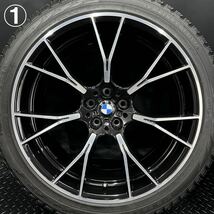 希少美品9～9.5分山★BMW F90 M5コンペティション純正アルミ&275/35R20 NOKIANスタッドレス 4本 240118-S3 9.5J 10.5J +28 5H 112/ホイール_画像5