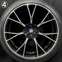 希少美品9～9.5分山★BMW F90 M5コンペティション純正アルミ&275/35R20 NOKIANスタッドレス 4本 240118-S3 9.5J 10.5J +28 5H 112/ホイール_画像8