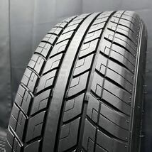 深溝ホワイトレター★プラド純正アルミ&215/60R17 夏タイヤ 4本 240124-S3 200系ハイエース流用 7.5J +25 6H 139.7/検トヨタホイールサーフ_画像4