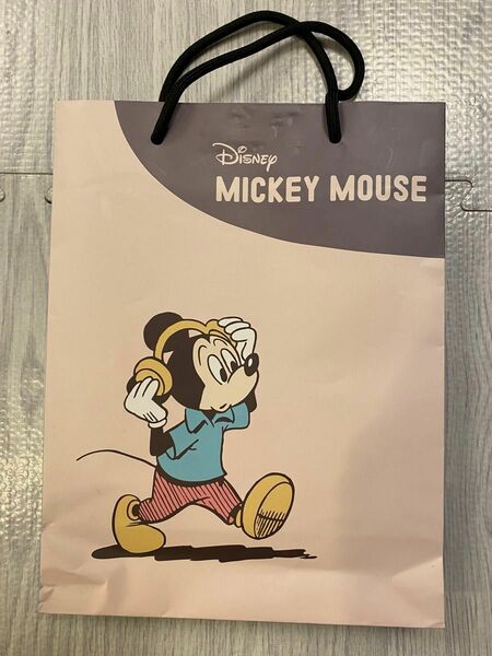 【紙袋】ミッキーマウス：ディズニー：ショッパー：袋：ショップ袋：ダイワボウ：賞品