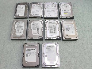 S-ATA HDD 250G 160G 他 10個セットまとめて