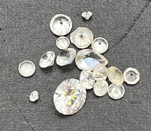 【1円スタート】色石 宝石　ダイヤモンド　ルース　0.15ct-0.6ct 早期終了有り！おまとめ