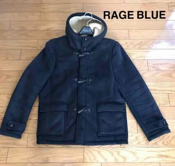 【RAGEBLUE 】レイジブルー メンズ ダッフルコート ネイビー　