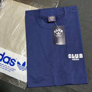 CLUB adidas ACB-604 Sサイズ　ネイビー　Tシャツ 半袖　ロゴT 日本正規品　当時物　ヴィンテージ　アディダス
