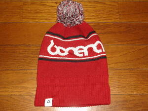  beautiful goods bone-labonera knitted cap . red futsal soccer 