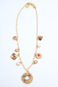 Q-pot. / jam tumo low necklace beige S-23-12-30-010-QP-AC-AS-ZS