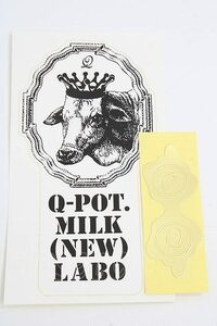 Q-pot. / sweets. .(. cow ) originals te car Y-23-12-31-007-QP-ZA-SZ-ZY