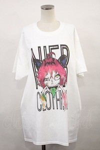 NieR Clothing / プリントCOTTON CUTSEW 白 H-23-12-18-029-PU-TO-KB-ZT333