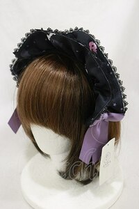 axes femme kawaii / ハロウィンナイトカチューシャ ブラック H-24-01-24-004-AX-AC-NS-ZH