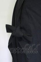 KANEKO ISAO / 裾フリルたくし上げスカート 黒 T-24-01-21-021-EL-SK-HD-ZT032_画像3