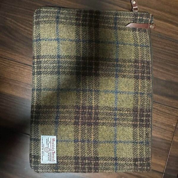 【美品】Harris Tweed×Antiqulothes クラッチバッグ