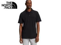 1点のみ 新品1.2万 US購入 S/ノースフェイス 上質コットン ポロシャツ 半袖 黒 THE NORTH FACE Terrain Mens Polo BLACK_画像1