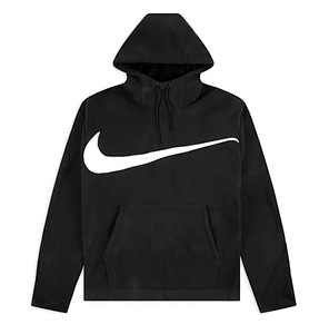 US購入 新品 M/NIKE ナイキ クラブ + フリース クルー プルオーバー パーカー CLUB+ Fleece Winterized Crew Pullover Hoodie BLACK