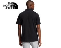 1点のみ 新品1.2万 US購入 S/ノースフェイス 上質コットン ポロシャツ 半袖 黒 THE NORTH FACE Terrain Mens Polo BLACK_画像3