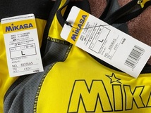 MIKASA ミカサ スポーツブラ ショーツ セット　Lサイズ　yellow/yellow_画像3