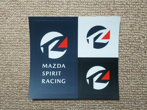 マツダ MAZDA ステッカー MAZDA SPIRIT RACING 東京オートサロン2024