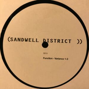 [ Function - Variance 1-3 - Sandwell District SD13 ] David Sumner , Karl O'Connor/Regis