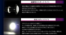 イーグルアイ/薄型 防水LEDスポットライト 黒BODY/白 ホワイト 送料無料_画像2