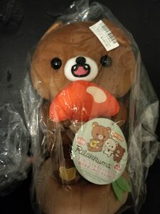 チャイロイコグマ　森のきのこぬいぐるみBIG　プライズ品