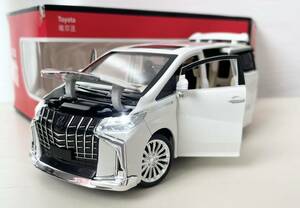 《箱付新品》1:24 TOYOTA アルファード ミニカー