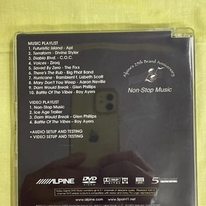アルパイン Non-Stop Music MULTI-CHANNEL-REFARENCE DISC （未使用/非売品）の画像3