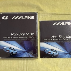 アルパイン Non-Stop Music MULTI-CHANNEL-REFARENCE DISC （未使用/非売品）の画像1