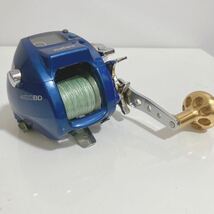 ダイワ Daiwa シーボーグ 400BD 電動リール 釣具 箱付き /パワーハンドルTYPEⅡ セット オプションパーツ 通電未確認 ジャンク_画像4