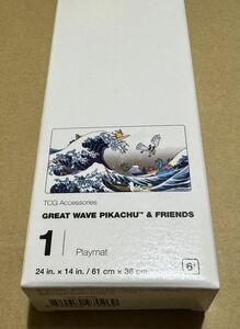 WCS 2023 横浜 北斎 ピカチュウ 公式 プレイマット GREAT WAVE PIKACHU & FRIENDS 海外限定 浮世絵 ルギア ポケモンカードゲーム ポケセン