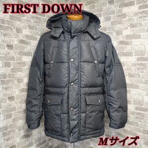 【FIRST DOWN】ファーストダウン／メンズダウンジャケット★Mサイズ★