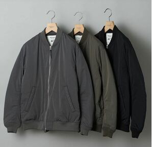 Beauty&Youth United Arrows B&Y LOFTECH MA-1 BY ビューティーアンドユース 中綿入り ブルゾン ジャケット カーキ 